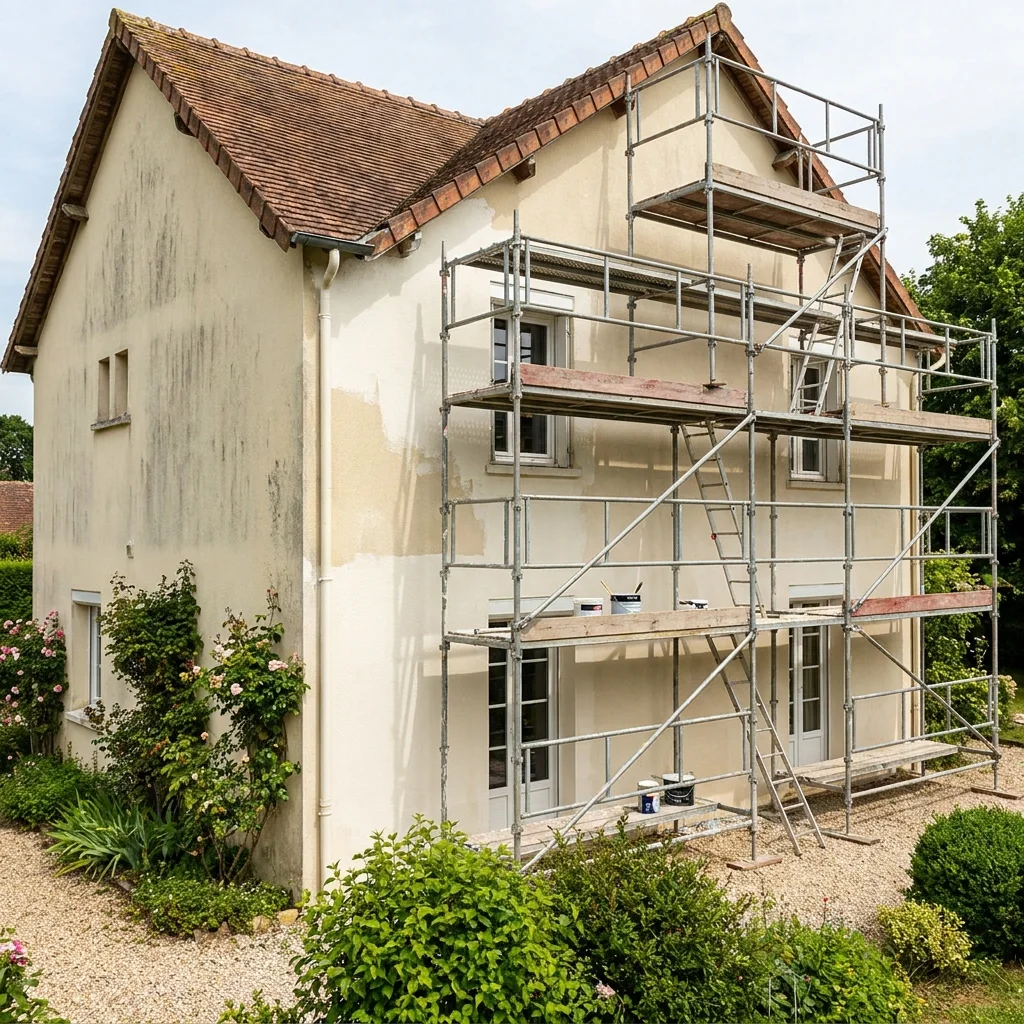 Ravalement & peinture extérieure · RENOV KEVIN