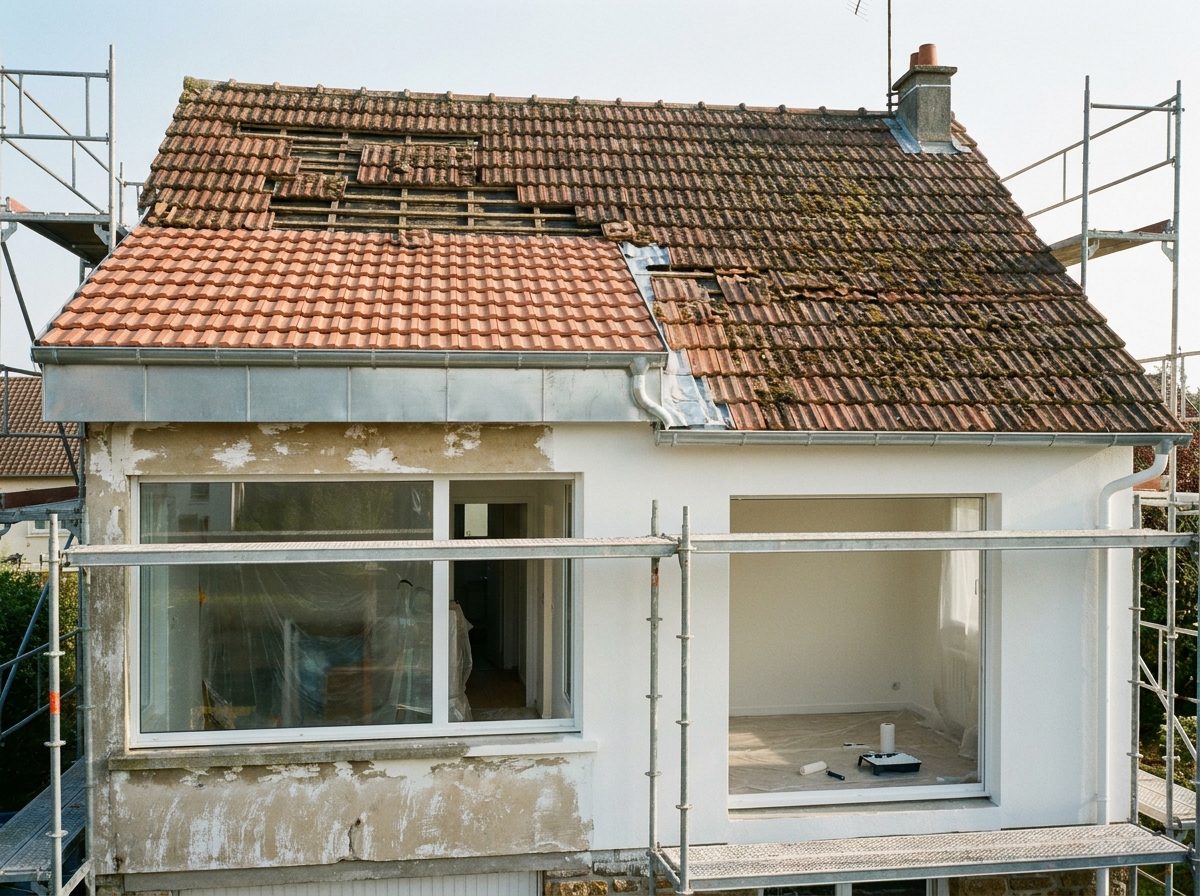 Rénovation de couverture · RENOV KEVIN